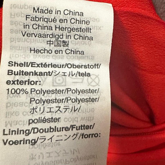 J.Crew Red Wide Leg Jumpsuit Front Wrap Tie Waist Size 6 Elegant - Picture 2 of 5